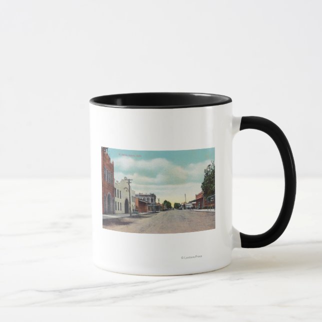 Mug Vue de K StreetTulare, CA (Droite)