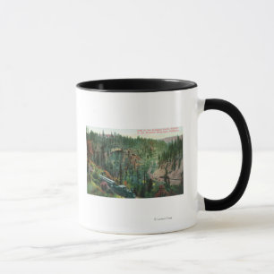Mug Vue de la boucle de chemin de fer