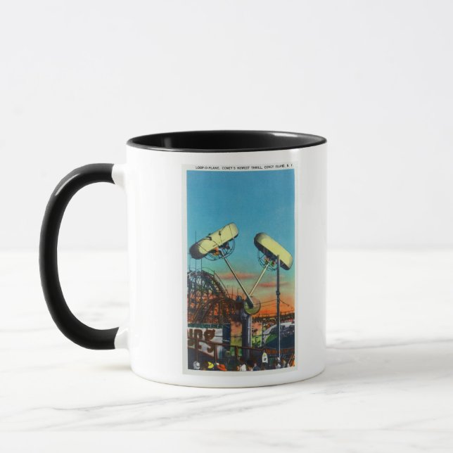 Mug Vue de la boucle o-plan no 1 (Gauche)