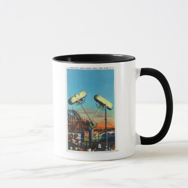 Mug Vue de la boucle o-plan no 1 (Droite)