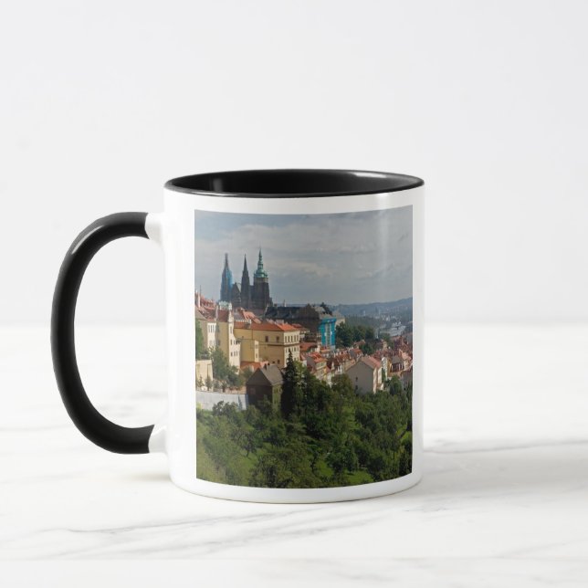 Mug Vue de la cathédrale Saint-Guy, Prague, République (Gauche)
