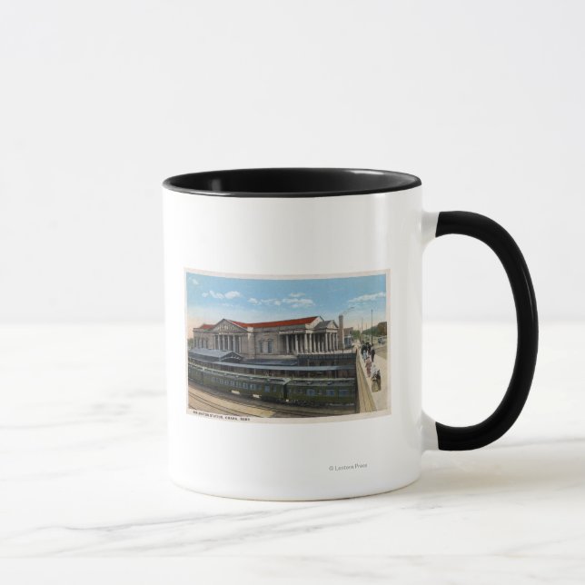 Mug Vue de la gare de Burlington (Droite)