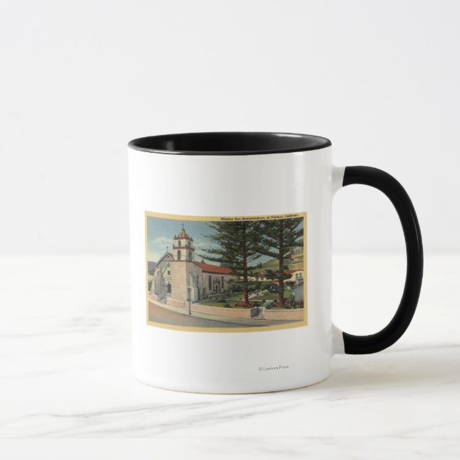 Mug Vue de la mission San Buenaventura (Droite)