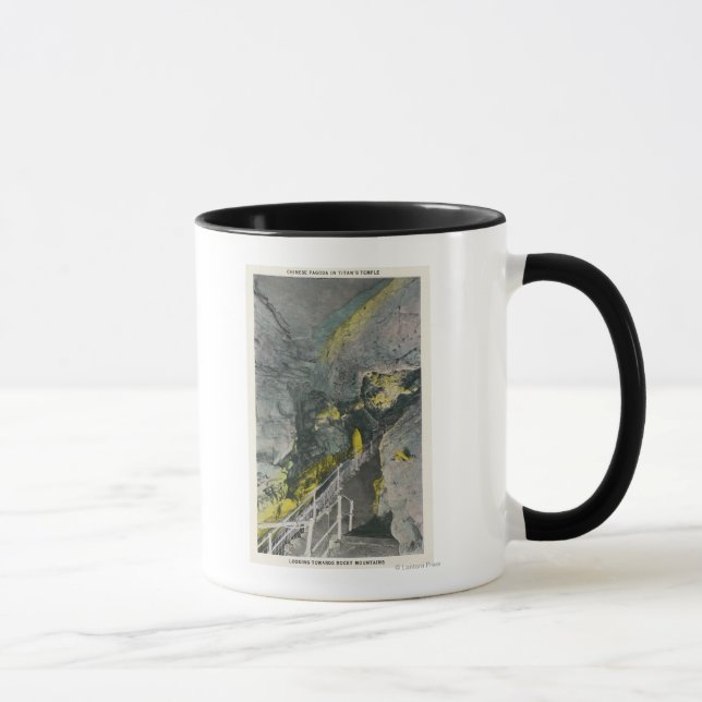 Mug Vue de la pagode chinoise dans le temple de Titan (Droite)