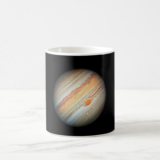 Mug Vue de la planète Jupiter (télescope Hubble) (Centre)