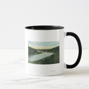 Mug Vue de la rivière de Genesee