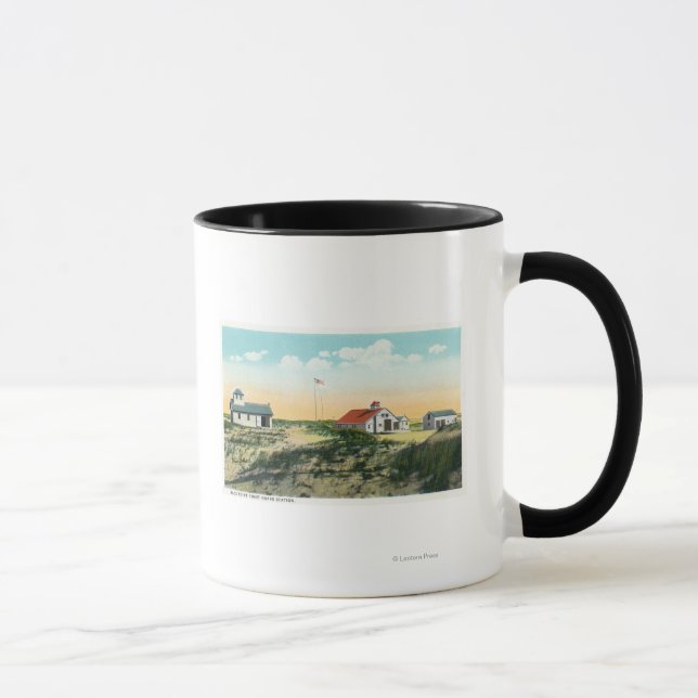 Mug Vue de la station de la Garde côtière de Race Poin (Droite)