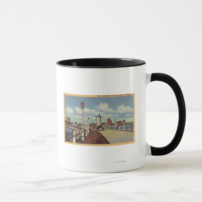 Mug Vue de la ville depuis Rainbow Pier (Droite)