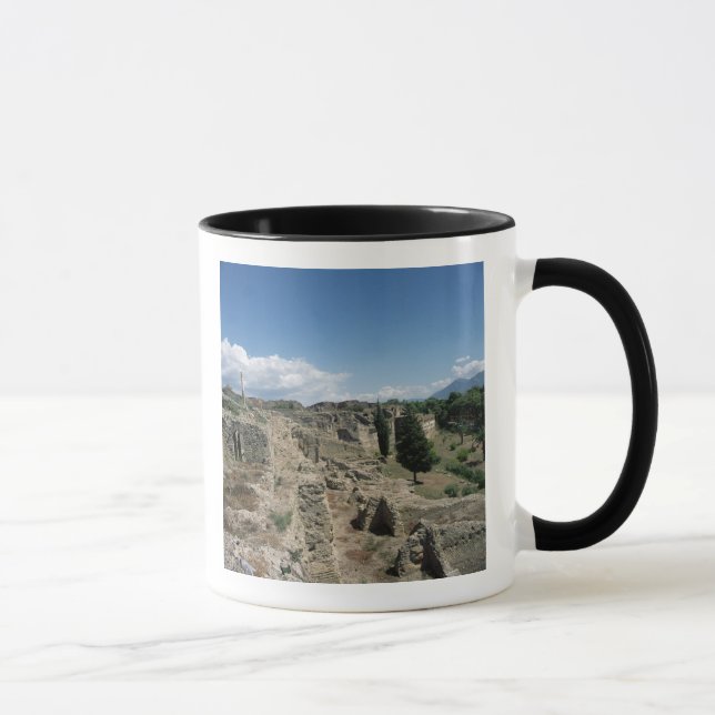 Mug Vue de la ville ruinée (Droite)