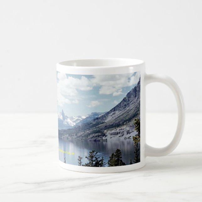Mug Vue de lac mountain rocheuse, parc national de (Droite)