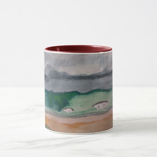 Mug Vue De L'Autre Côté De La Baie (Centre)