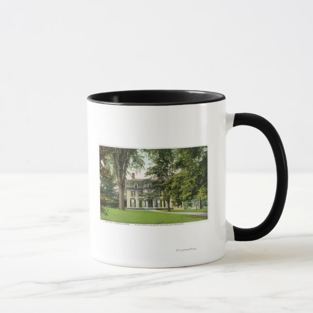 Mug Vue de l'Elm Knoll, Longfellow Réside ici (Droite)