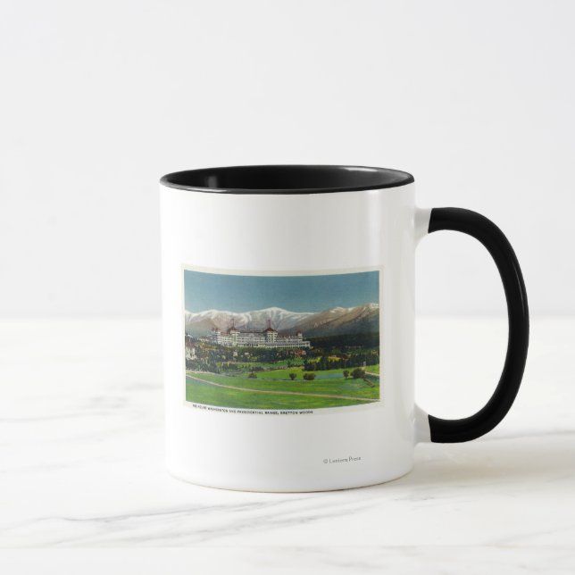 Mug Vue de l'hôtel Mt Washington, chaîne présidentiell (Droite)