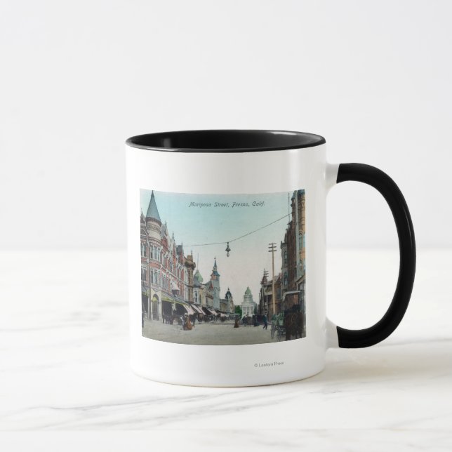 Mug Vue de Mariposa StreetFresno, CA (Droite)