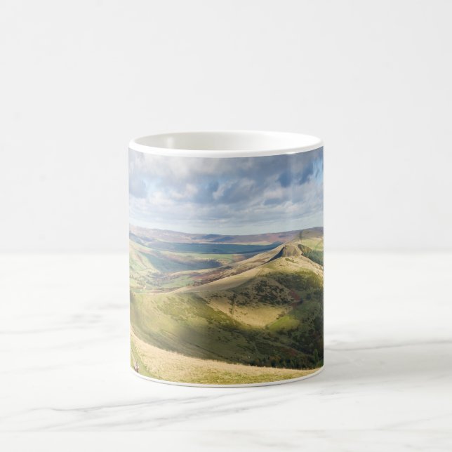 Mug Vue de massif de roche de maman, photo maximale de (Centre)