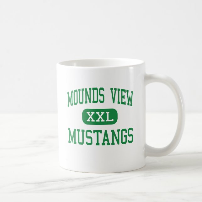 Mug Vue de monticules - mustangs - haute - Saint Paul (Droite)