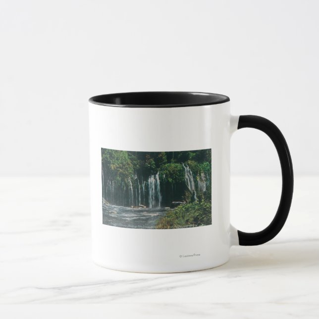 Mug Vue de Mossbrae FallsShasta Springs, CA (Droite)
