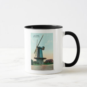 Mug Vue de moulin à vent néerlandais à Golden Gate