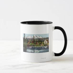 Mug Vue de Mt. Shasta de l'établissement d'incubation