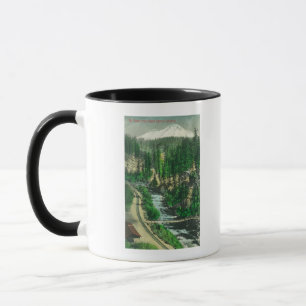 Mug Vue de Mt. Shasta de retraite de Shasta