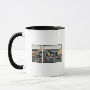 Mug Vue de Nihonbashi à Tokyo, c.1870