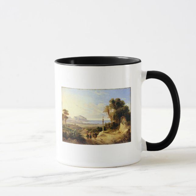 Mug Vue de Palerme, 1840 (Droite)