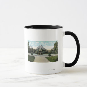 Mug Vue de parc de Capron de la fontaine