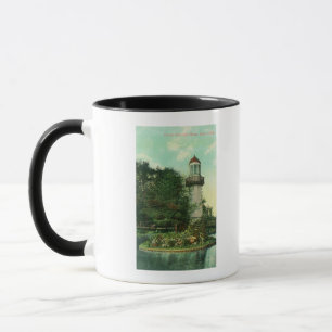 Mug Vue de parc LighthouseDetroit, MI de Palmer