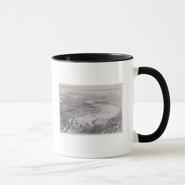 Mug Vue de primevère farineuse de la Nouvelle-Orléans (Droite)