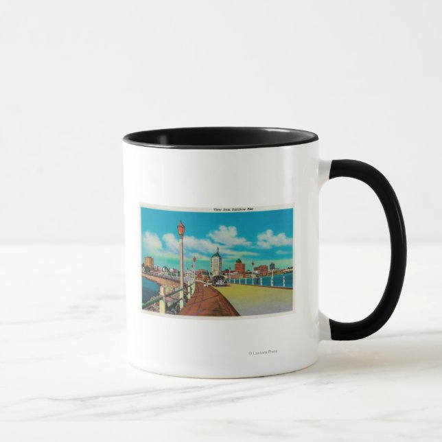 Mug Vue De Rainbow Pier, Long Beach (Droite)