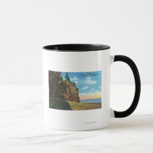 Mug Vue de roche de cathédrale, port de barre