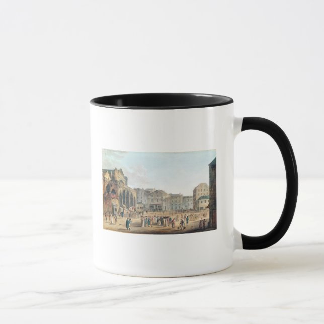 Mug Vue de Saint-Germain-l'Auxerrois, c.1802 (Droite)