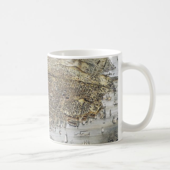 Mug Vue de San Francisco, 1878 (Droite)