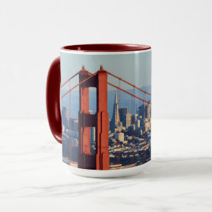 Mug Vue de San Francisco par Golden Gate Bridge