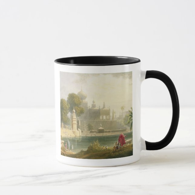 Mug Vue de Sassoor dans Deccan, du volume II de ' (Droite)