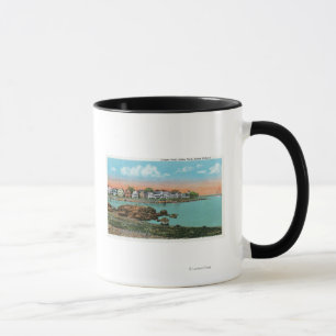 Mug Vue de saules de Salem de point et de Salem de