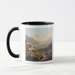 Mug Vue de Sion, illustration de 'voyage Pittoresqu