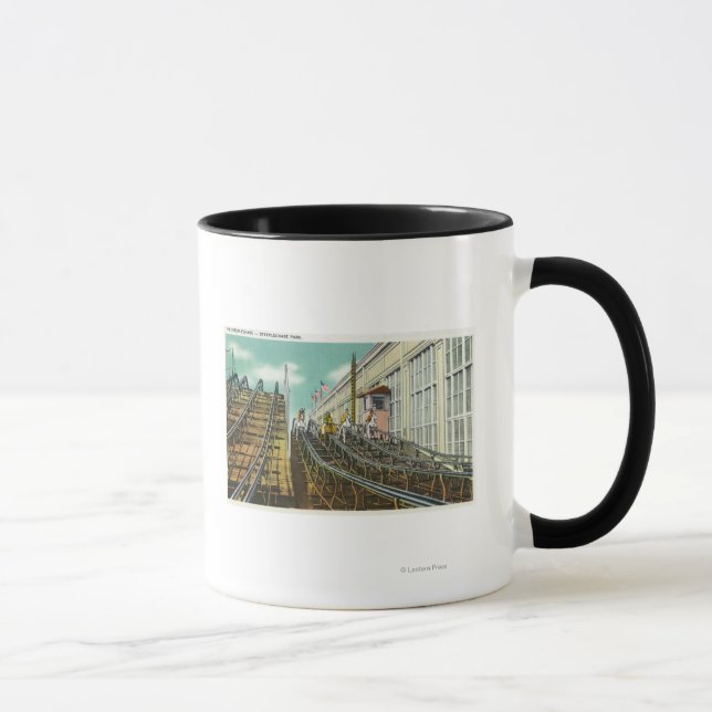 Mug Vue de Steeplechase Rollercoaster (Droite)