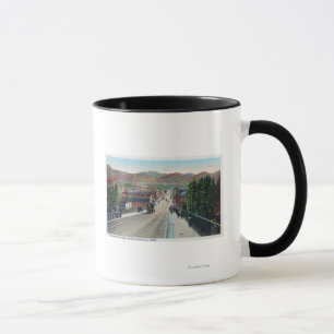 Mug Vue de viaduc de StreetPocatello central,