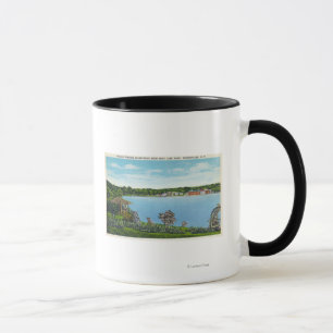 Mug Vue de ville de la route occidentale de lac