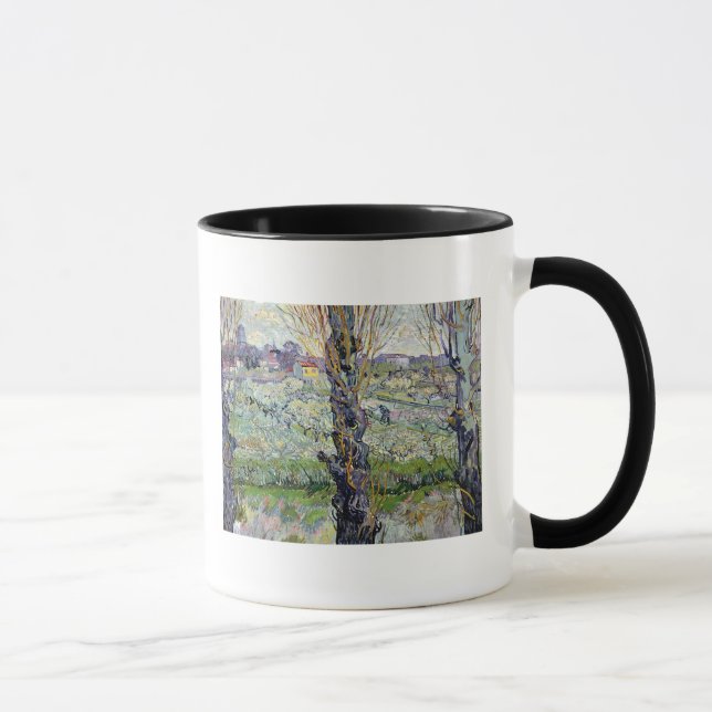 Mug Vue de Vincent van Gogh | d'Arles, 1889 (Droite)