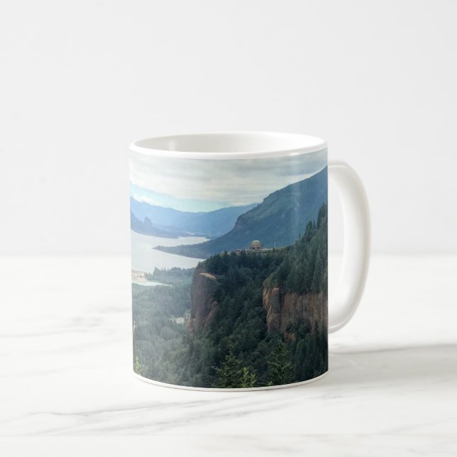 Mug Vue de Vista House, Oregon (Devant droit)
