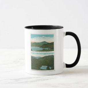 Mug Vue de Whiteface Mt de colline de signal, coeur