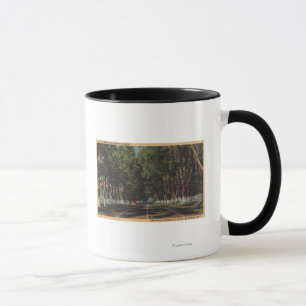 Mug Vue d'EL Camino Real des USA 101 de route de