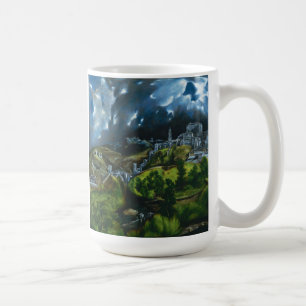 Mug Vue d'El Greco de Toledo