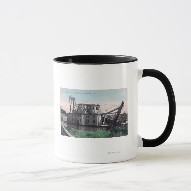 Mug Vue d'El Oro # 2 Gold DredgerOroville, CA (Droite)