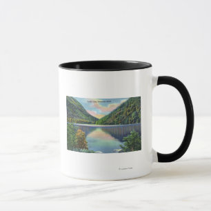 Mug Vue d'entaille de Franconia de lac profile