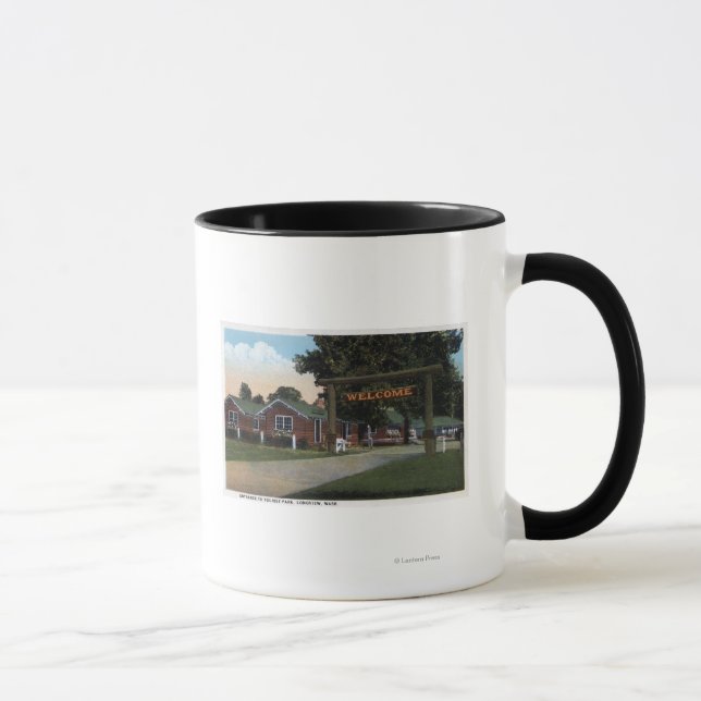 Mug Vue d'entrée du parc touristique (Droite)
