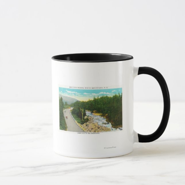Mug Vue des chutes d'Ammonoosuc (Droite)