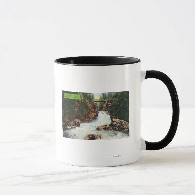 Mug Vue des chutes Lynn Canyon (Droite)